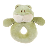 Organic Cotton Ring Rattle Frog by Miyim, Dragonfly Toys 
