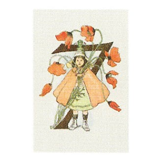 Mini Floral Card Ottilia Adelbord Number 7