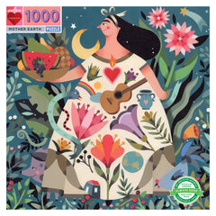 Mother Earth 1000 Piece Puzzle by Eeboo, Dragonflytoys