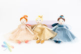 Moulin Roty Once Upon a Time - Little Blue Fairy Doll