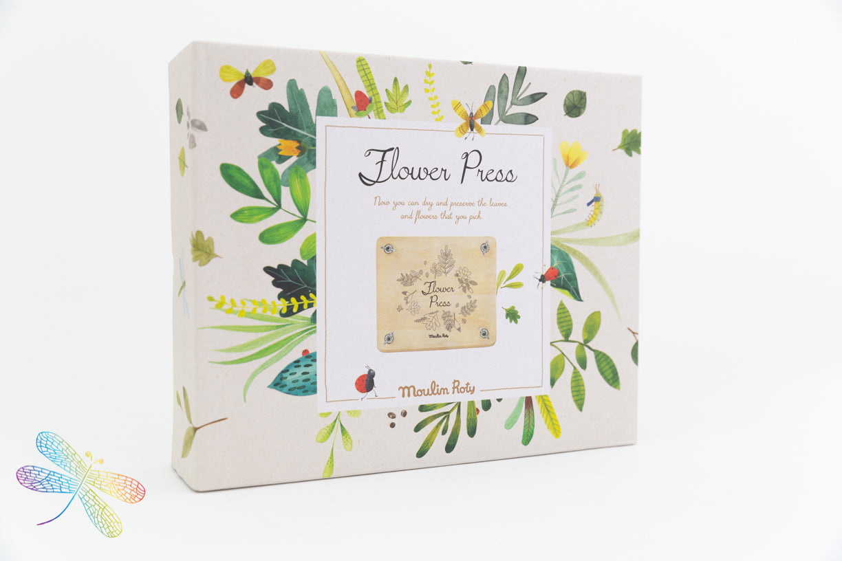 Le Jardin Flower Press by Moulin Roty Dragonfly Toys