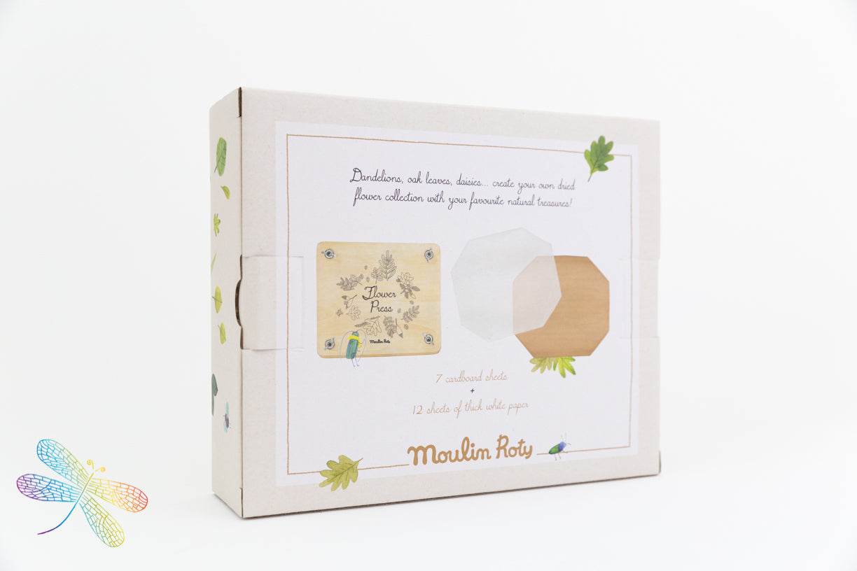Le Jardin Flower Press by Moulin Roty Dragonfly Toys