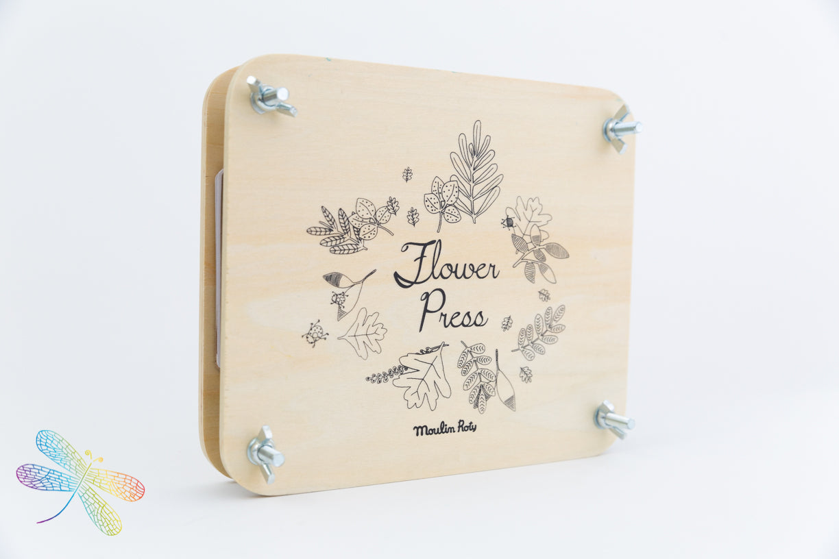 Le Jardin Flower Press by Moulin Roty Dragonfly Toys