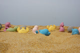 My First Tikiri Ocean Buddies Rubber Bath Toy, Rattle Toy, Teether -Sea Horse