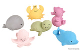My First Tikiri Ocean Buddies Rubber Bath Toy, Rattle Toy, Teether -Sea Horse