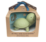 My First Tikiri Ocean Buddies Rubber Bath Toy, Rattle Toy, Teether -Sea Turtle, Dragonfly Toys 