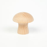 Natural Wood Mushroom by Grapat (set of 6)