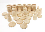 Nins, Rings and Coins Natural,Dragonflytoys 
