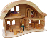 Verneur Wooden Doll House with Balcony