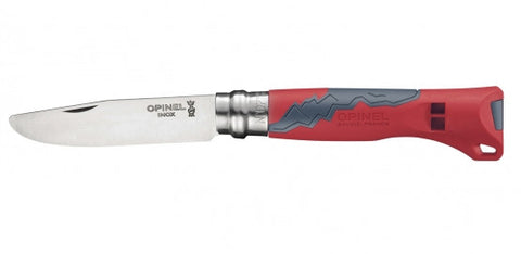 Opinel Forest Activity Junior Outdoor Knife, Red Dragonflytoys 