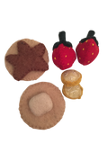 Pancake Set Felt Play Food by Papoose Dragonfly Toys 