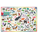 Beautiful World (100 Pieces)Puzzle by Eeboo, Dragonflytoys 
