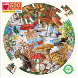 Mushroom & Butterflies (500 Pieces)Puzzle by Eeboo, Dragonflytoys 