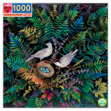 Birds in Fern (1000 Pieces) Puzzle by Eeboo, Dragonflytoys 