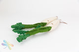 White Radish Felt Play Food by Papoose, Dragonfly toys