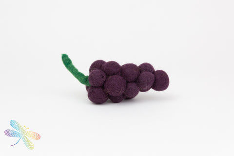 Papoose Felt Grapes papoose, dragonfly toys