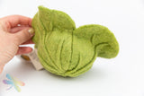 Felt Cabbage, lettuce Vegetable Felt Play Food by Papoose, dragonfly toys