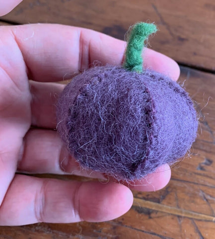 Plums Felt Play Food by Papoose Dragonfly Toys 