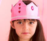 Silk Crowns Princess/ Pink/Lavendar by Sarah Silks, Dragonflytoys