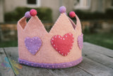 Felt Crown, Dragonfly Toys, Pashom