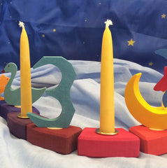 Pure Beeswax Candles for birthday ring