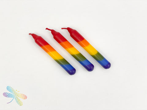 Diagonal Rainbow Candle, gluckskafer, dragonfly toys