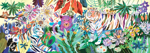 Djeco Puzzle Rainbow Tiger (1000 Pieces)