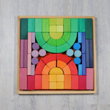 Romanesque Puzzle Large by Grimms, Dragonfly toys