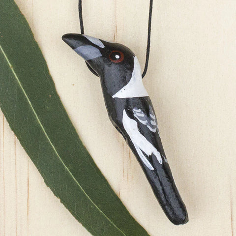 Songbird Whistle Necklaces - Australian Magpie