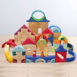 Grimm’s Building Set Arcs in Squares NEW 2022, Dragonfly Toys