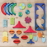 Grimm’s Building Set Arcs in Squares NEW 2022, Dragonfly Toys