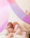 Sarah's silks, dragonfly toys, pedagogy, open ended play, steiner, waldorf, blossom giant silk