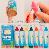 Honey Sticks Bath Crayons, Dragonfly Toys, New Zealand, Bath Time, Bath fun