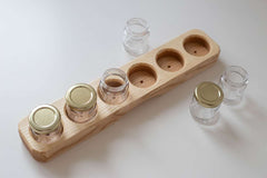 Sedulus Artisan Paint Jar Holder with 6 jars, Dragonfly Toys 