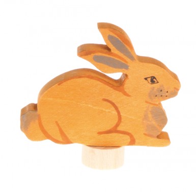 Sitting Rabbit Grimms Advent and Birthday Ring Decoration