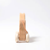 Small Push Along Brown Horse Fillou, Wooden Horse, Wooden Toys, Dragonfly Toys