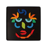 Mini Magnet Puzzle Grimms -Triangle,Square,Circle(40 Pieces)