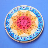 Sparkling Sun Mandala - Grimms Puzzle