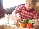 TL8407 - Counting Carrots Wooden Stacker, Dragonfly Toys 