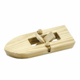 Wooden Rubber Band Paddle Boat, Dragonfly Toys 