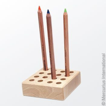 Wooden Holder for Lyra Super Ferby and Colour Giant Pencils