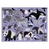 Double Sided Animal Kingdom Puzzle (100 Pieces) by Mudpuppy