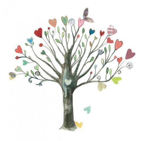Greeting Card - Heart Tree AP 46