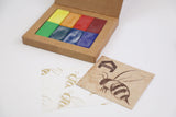 Apiscor Wax Block Crayons 8 Piece, Dragonfly Toys