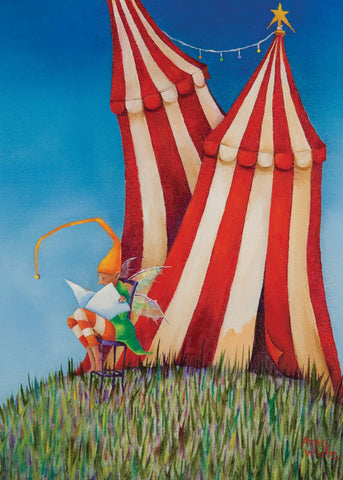 Greeting Card- Circus Tent, Dragonfly Toys 