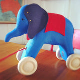 Pull Along Blue Elephant