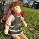 Steiner Girl Doll - Brown Hair with Fringe