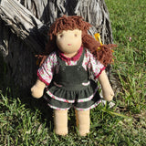 Steiner Girl Doll - Brown Hair with Fringe
