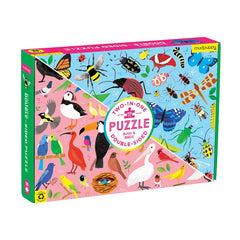 Double Sided Bugs and Birds Puzzle (100 Pieces) by Mudpuppy