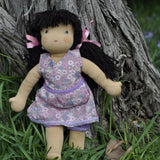 Steiner Girl Doll - Black Hair with Fringe - Clara